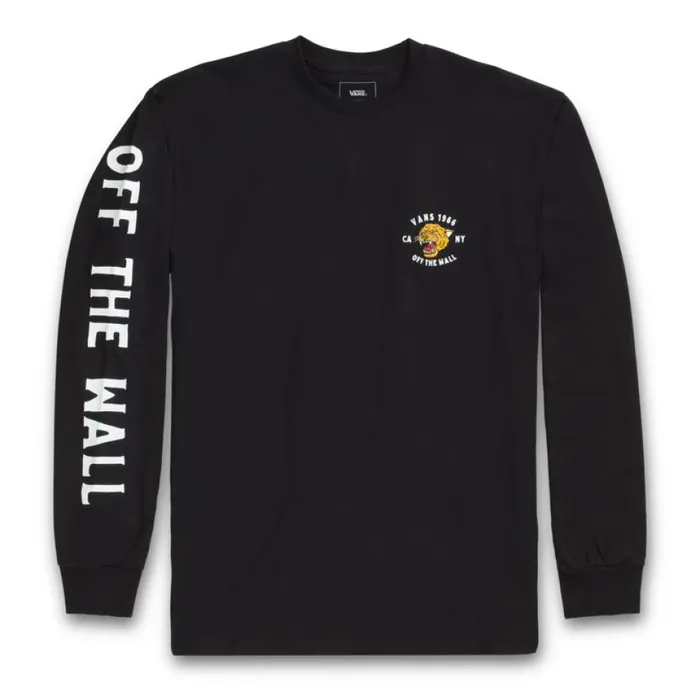 TShirts and Tanks Growler Long Sleeve TShirt Black Vans Men TShirts and Tanks Growler Long Sleeve TShirt Black Vans Men
