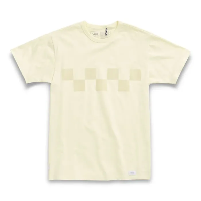 TShirts and Tanks Off The Wall Elevated Tee Tender Yellow 8211 Vans Men