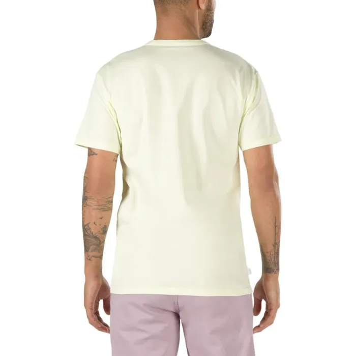 TShirts and Tanks Off The Wall Elevated Tee Tender Yellow 8211 Vans Men