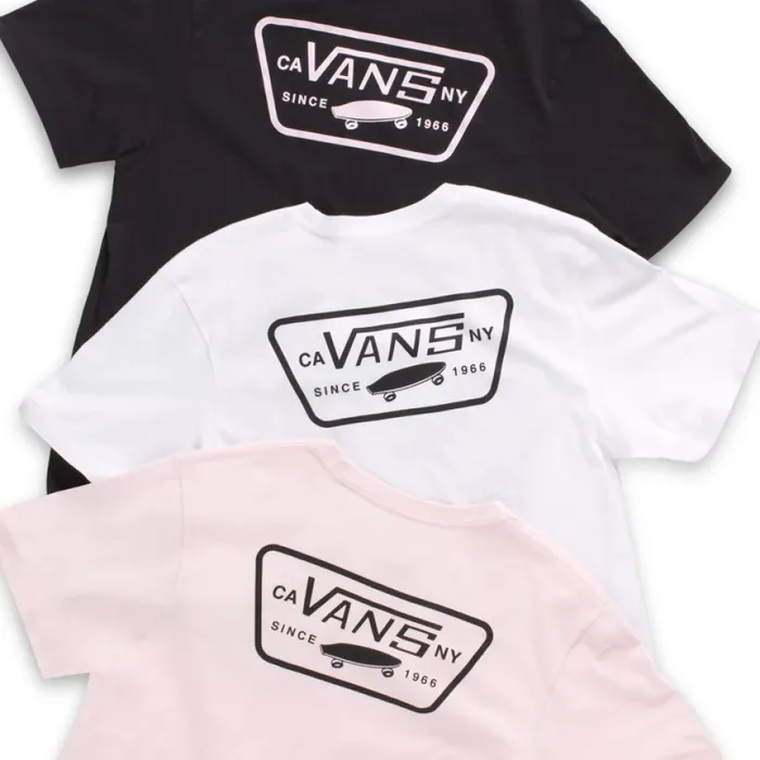 TShirts and Tanks Vans Men Full Patch Back TShirt WhiteBlack TShirts and Tanks Vans Men Full Patch Back TShirt WhiteBlack