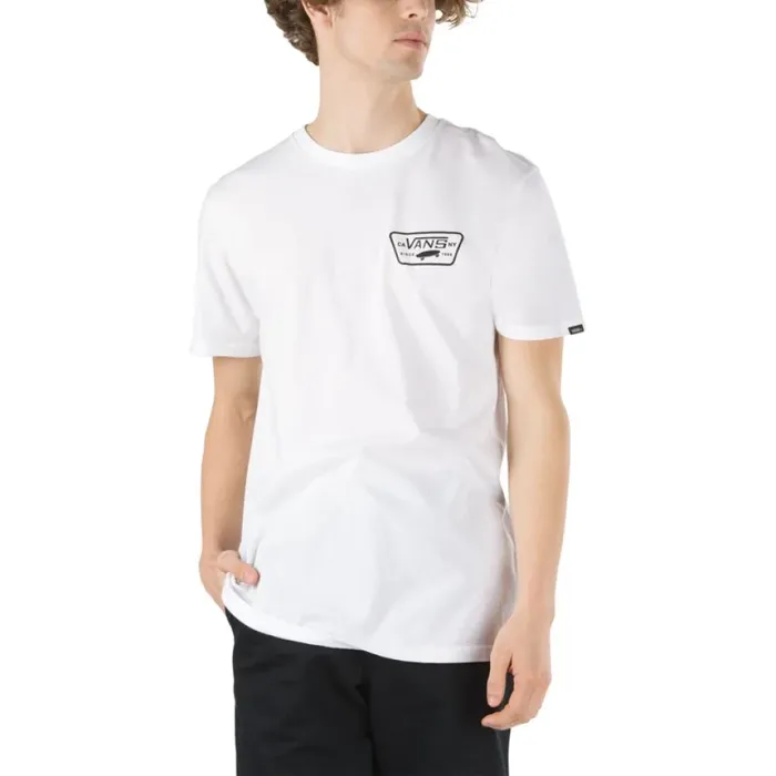 TShirts and Tanks Vans Men Full Patch Back TShirt WhiteBlack TShirts and Tanks Vans Men Full Patch Back TShirt WhiteBlack
