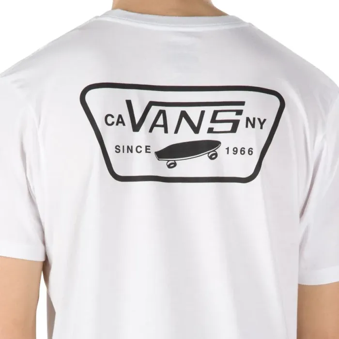 TShirts and Tanks Vans Men Full Patch Back TShirt WhiteBlack TShirts and Tanks Vans Men Full Patch Back TShirt WhiteBlack