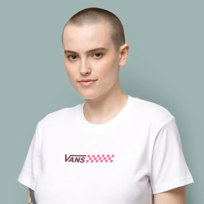 TShirts and Tanks Women Vans Glory Daze Boyfriend Tee White