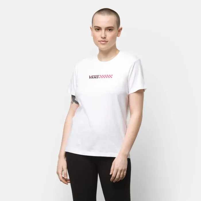 TShirts and Tanks Women Vans Glory Daze Boyfriend Tee White TShirts and Tanks Women Vans Glory Daze Boyfriend Tee White
