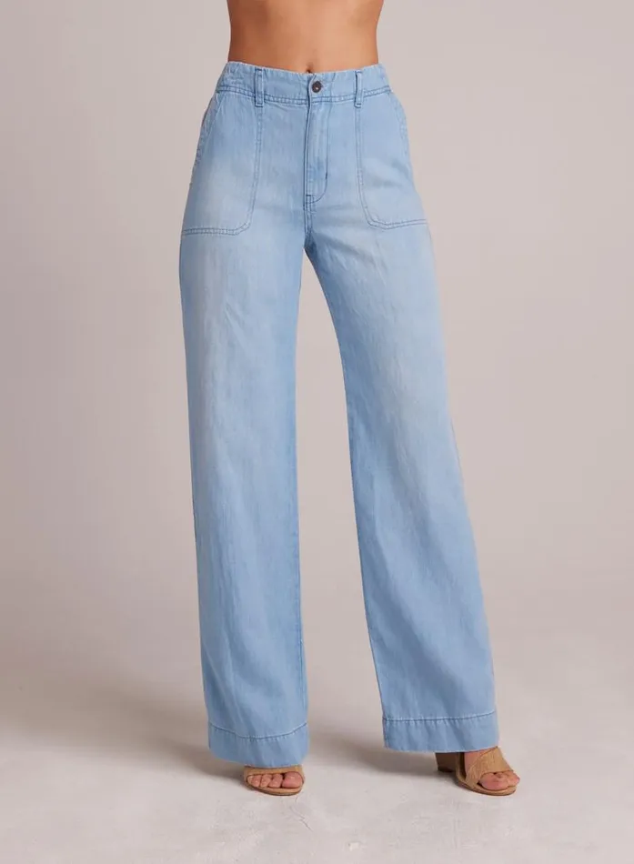 Taylor Utility Wide Leg Jean 8211 Coastal Wash Women Bella Dahl Pants Taylor Utility Wide Leg Jean 8211 Coastal Wash Women Bella Dahl Pants