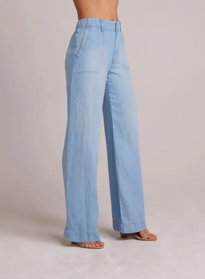 Taylor Utility Wide Leg Jean 8211 Coastal Wash Women Bella Dahl Pants Taylor Utility Wide Leg Jean 8211 Coastal Wash Women Bella Dahl Pants