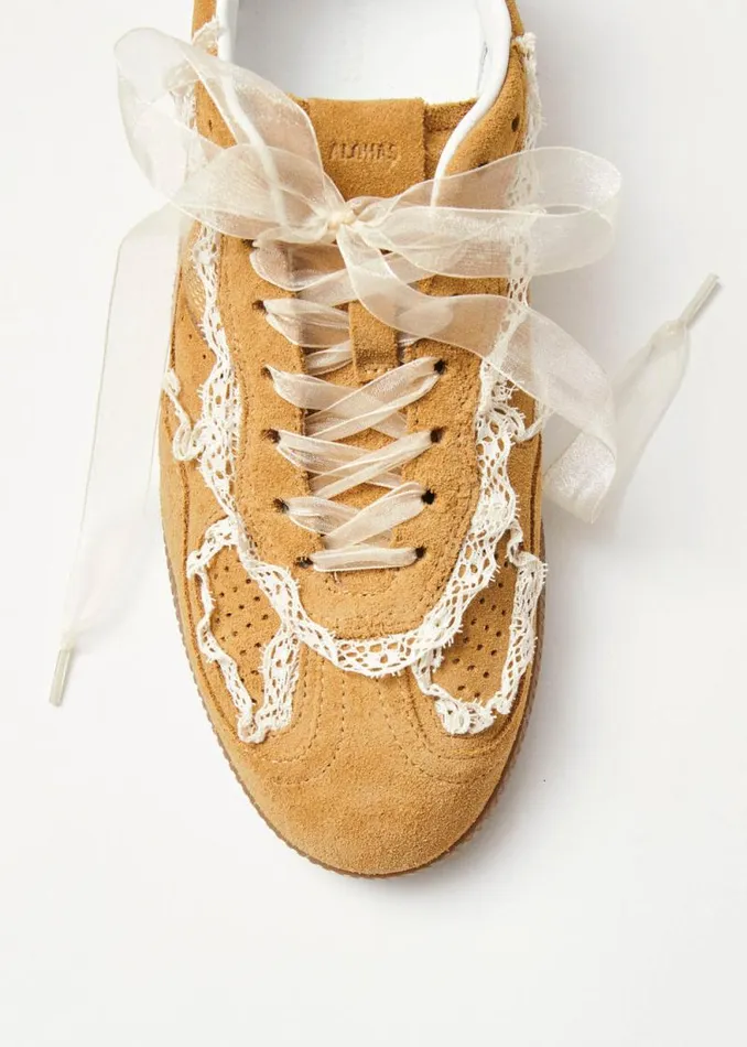 Tb490 Crochet Honey Leather Sneakers Women ALOHAS Sneakers