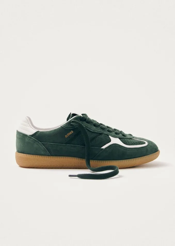 Tb490 Rife Forest Green Leather Sneakers WomenMen ALOHAS Sneakers