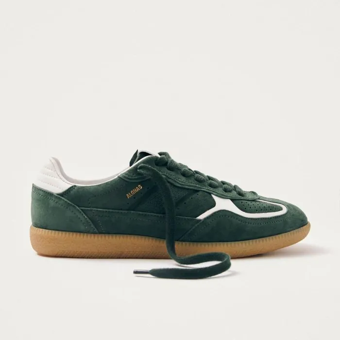 Tb490 Rife Forest Green Leather Sneakers WomenMen ALOHAS Sneakers