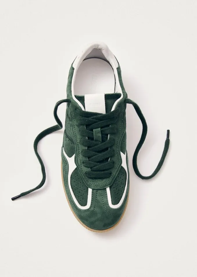 Tb490 Rife Forest Green Leather Sneakers WomenMen ALOHAS Sneakers