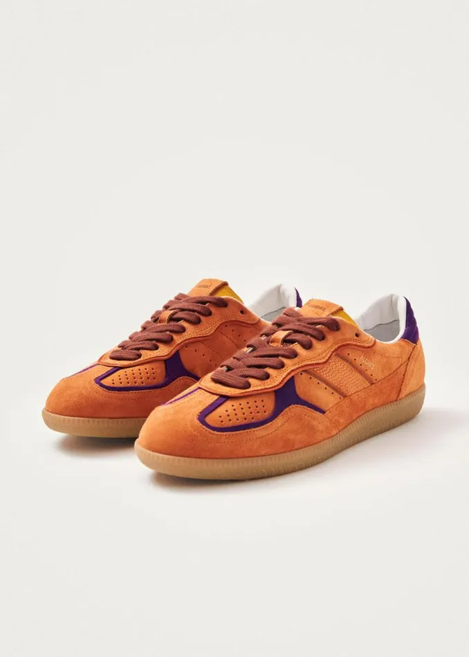 Tb490 Rife Orange Leather Sneakers WomenMen ALOHAS Sneakers