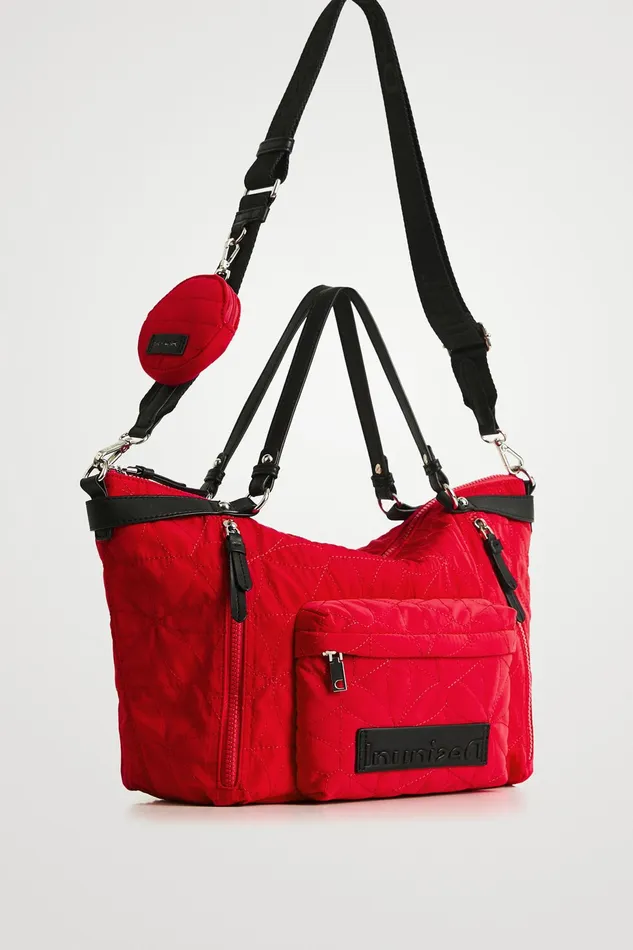 Textured Recycled Bag Women Desigual Crossbody Bags