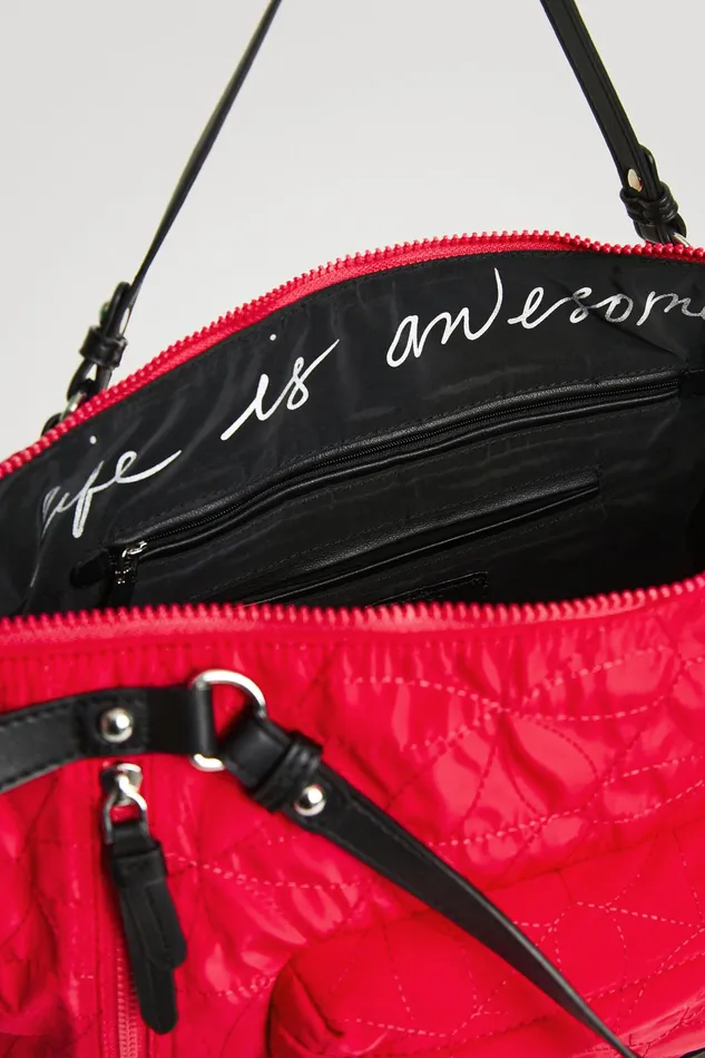 Textured Recycled Bag Women Desigual Crossbody Bags