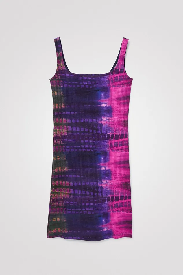 Tiedye Knit Dress Women Desigual Dresses