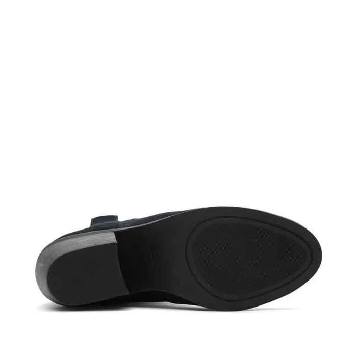 Toms Boots and Booties Constance Heeled Boot All Black 8211 Women Toms Boots and Booties Constance Heeled Boot All Black 8211 Women