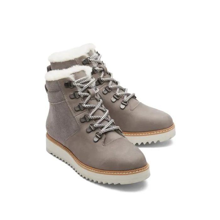 Toms Boots and Booties Mojave Boot Cement Grey 8211 Women Toms Boots and Booties Mojave Boot Cement Grey 8211 Women