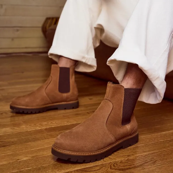 Toms Boots Griffin Boot Brown Water Resistant Leather 8211 Men Toms Boots Griffin Boot Brown Water Resistant Leather 8211 Men
