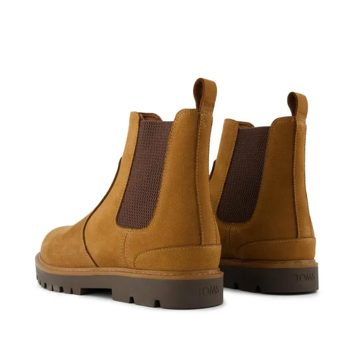 Toms Boots Griffin Boot Brown Water Resistant Leather 8211 Men Toms Boots Griffin Boot Brown Water Resistant Leather 8211 Men