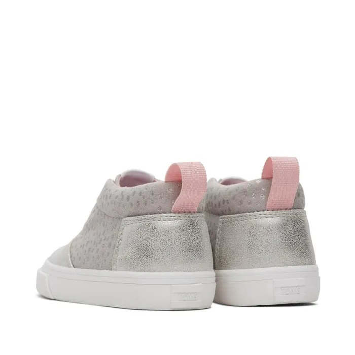 Toms Dress Casual Fenix Mid Toddler Sneaker Drizzle Grey Foil 8211 Kids Toms Dress Casual Fenix Mid Toddler Sneaker Drizzle Grey Foil 8211 Kids