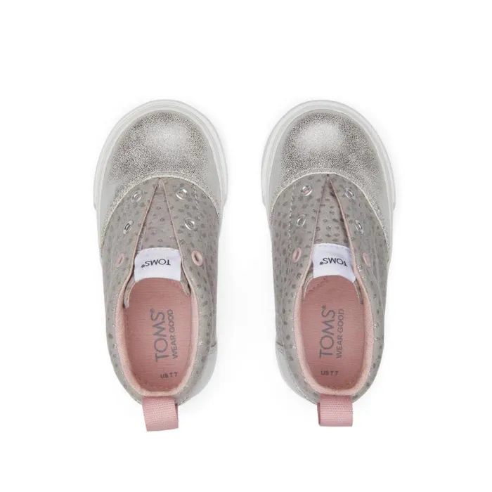 Toms Dress Casual Fenix Mid Toddler Sneaker Drizzle Grey Foil 8211 Kids Toms Dress Casual Fenix Mid Toddler Sneaker Drizzle Grey Foil 8211 Kids