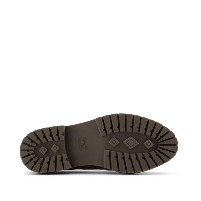 Toms Flats and Loafers Cara Loafer Dark Brown Leather 8211 Women Toms Flats and Loafers Cara Loafer Dark Brown Leather 8211 Women
