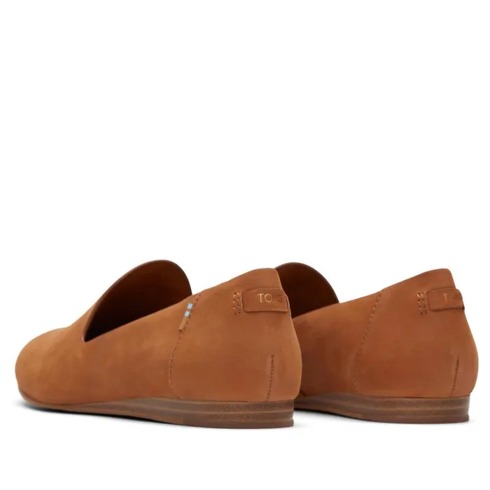 Toms Flats and Loafers Darcy Flat Tan Leather 8211 Women Toms Flats and Loafers Darcy Flat Tan Leather 8211 Women