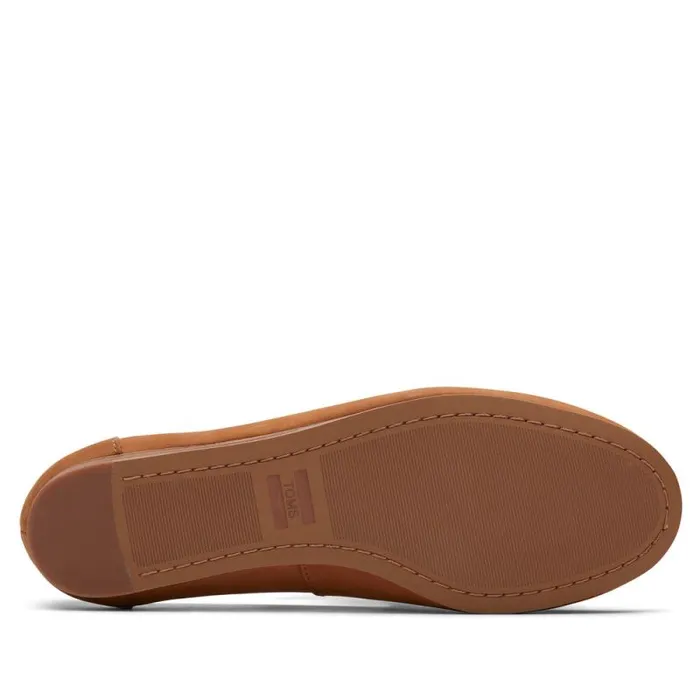 Toms Flats and Loafers Darcy Flat Tan Leather 8211 Women Toms Flats and Loafers Darcy Flat Tan Leather 8211 Women