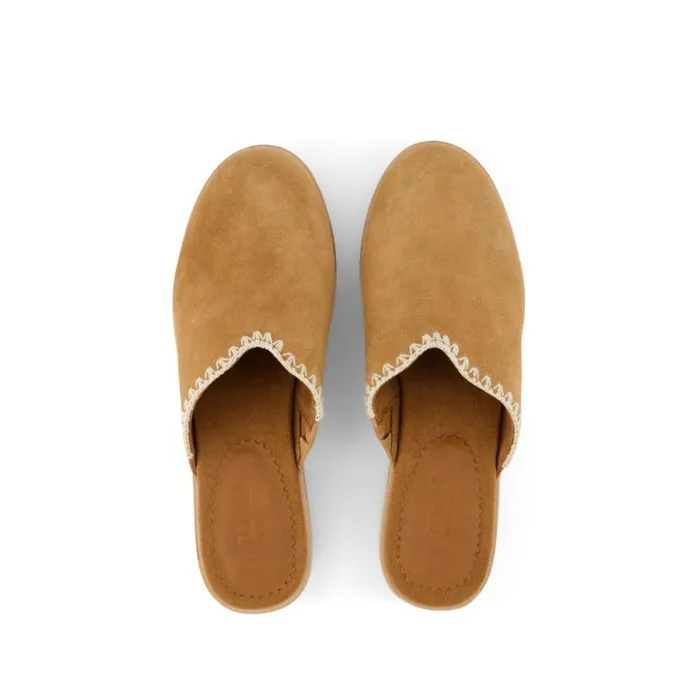 Toms Heels and Wedges Addison Clog Heel Deco Brown 8211 Women Toms Heels and Wedges Addison Clog Heel Deco Brown 8211 Women