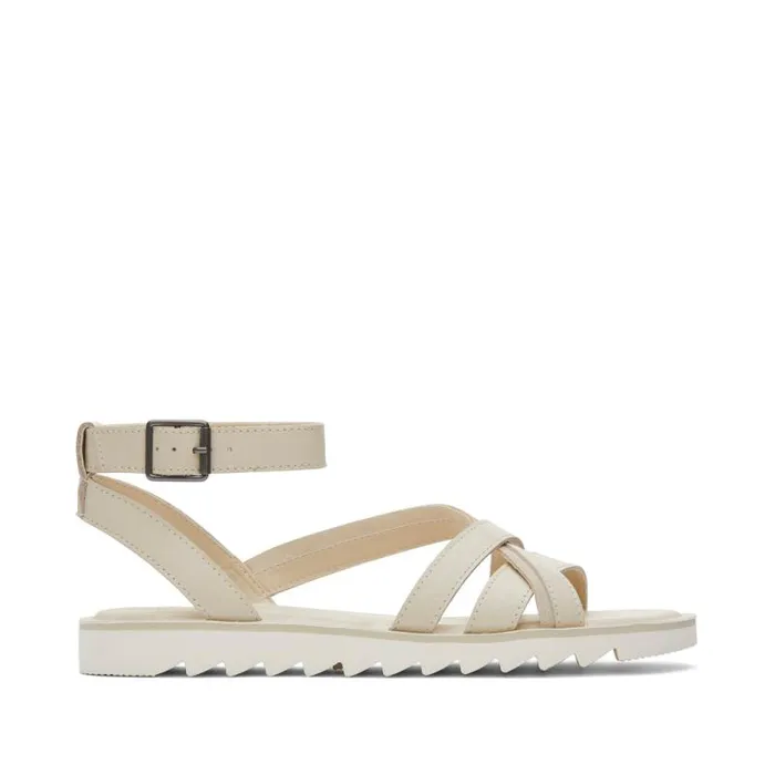 Toms Sandals Rory Sandal Cream Leather 8211 Women
