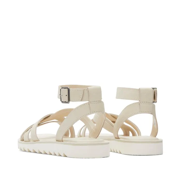 Toms Sandals Rory Sandal Cream Leather 8211 Women Toms Sandals Rory Sandal Cream Leather 8211 Women