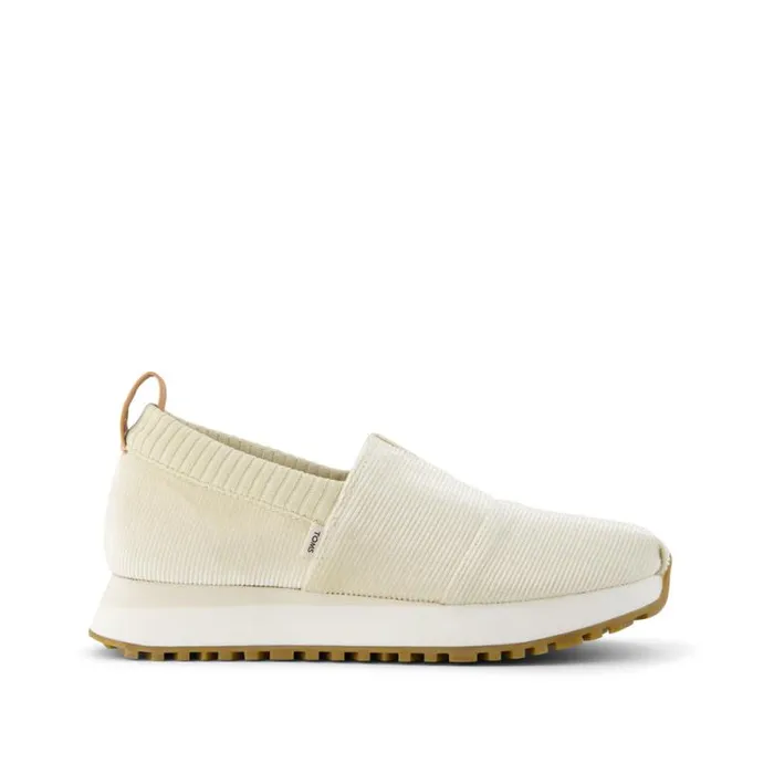 Toms Slip Ons Resident 20 Sneaker Beige Corduroy 8211 Women