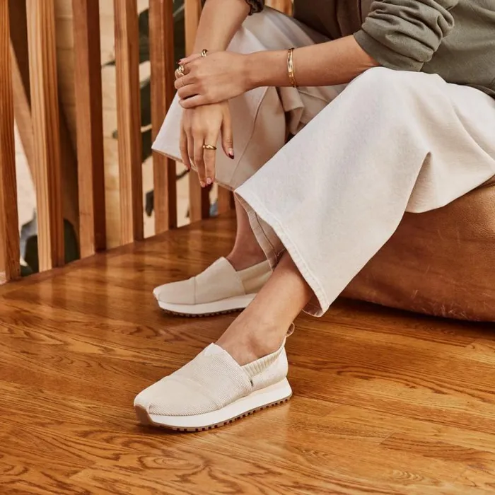 Toms Slip Ons Resident 20 Sneaker Beige Corduroy 8211 Women Toms Slip Ons Resident 20 Sneaker Beige Corduroy 8211 Women