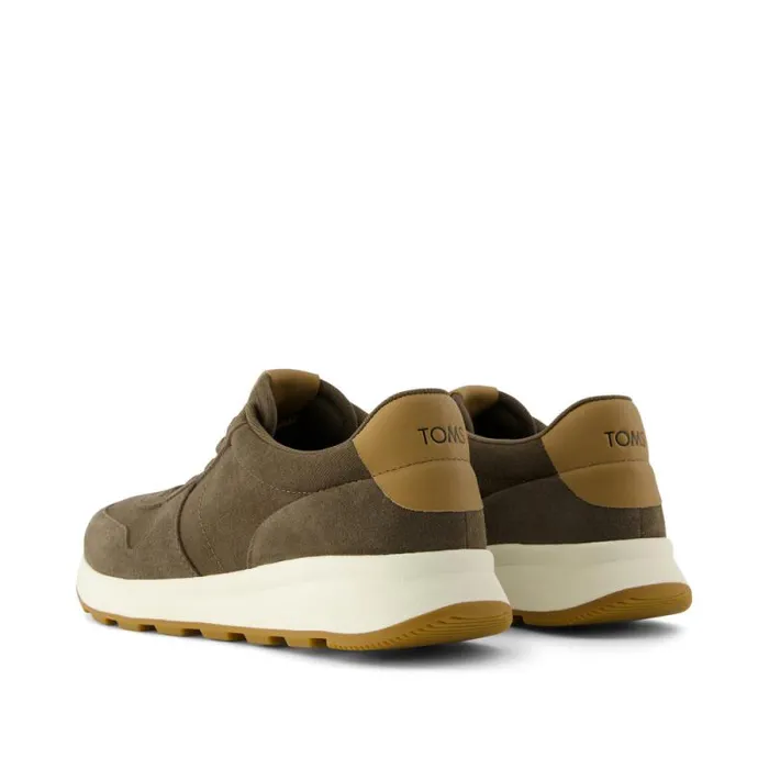 Toms Slip Ons TRVL LITE Retro Runner Sneaker Water Repellent Canteen Green 8211 Men Toms Slip Ons TRVL LITE Retro Runner Sneaker Water Repellent Canteen Green 8211 Men