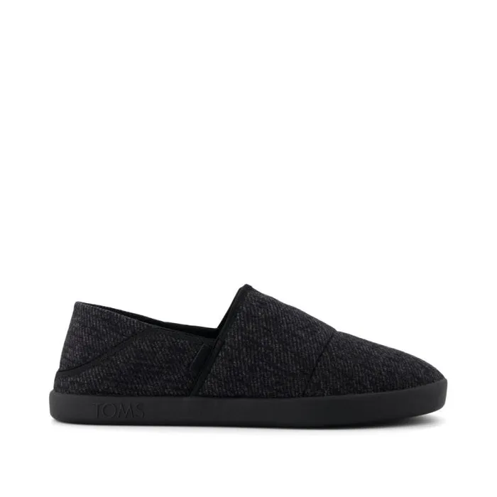 Toms Slippers Camden Convertible Slipper Black Cozy Twill 8211 Men