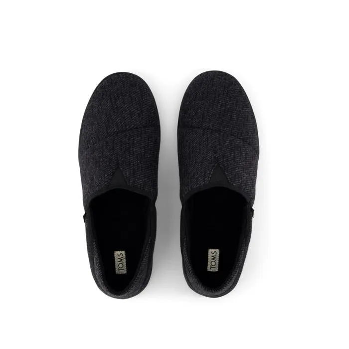 Toms Slippers Camden Convertible Slipper Black Cozy Twill 8211 Men Toms Slippers Camden Convertible Slipper Black Cozy Twill 8211 Men