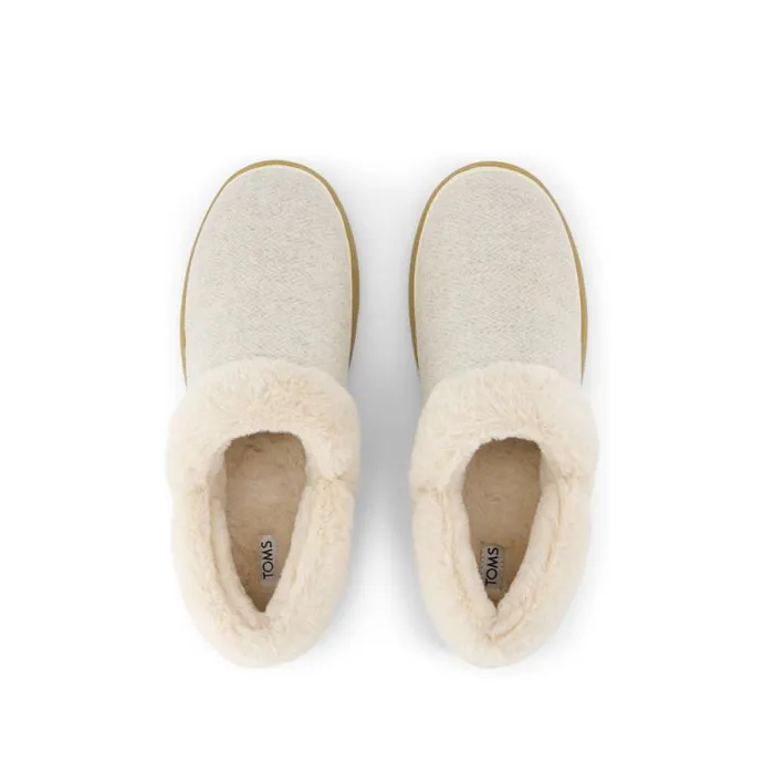Toms Slippers Oslo Convertible Slipper Birch Cozy Herringbone 8211 Women Toms Slippers Oslo Convertible Slipper Birch Cozy Herringbone 8211 Women