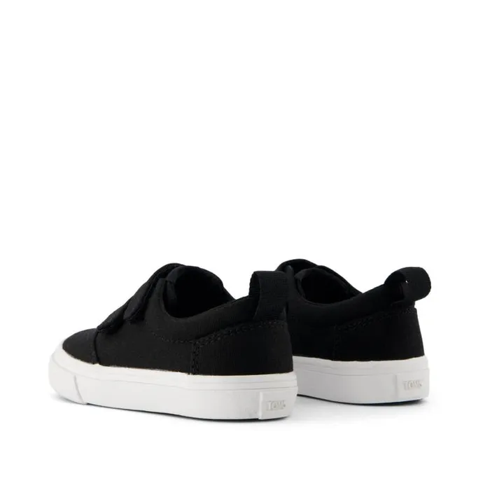 Toms Sneakers Fenix Double Strap Toddler Sneaker Black Canvas 8211 Kids Toms Sneakers Fenix Double Strap Toddler Sneaker Black Canvas 8211 Kids