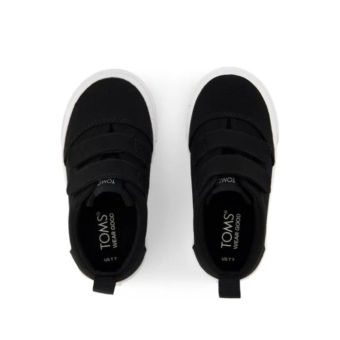 Toms Sneakers Fenix Double Strap Toddler Sneaker Black Canvas 8211 Kids Toms Sneakers Fenix Double Strap Toddler Sneaker Black Canvas 8211 Kids