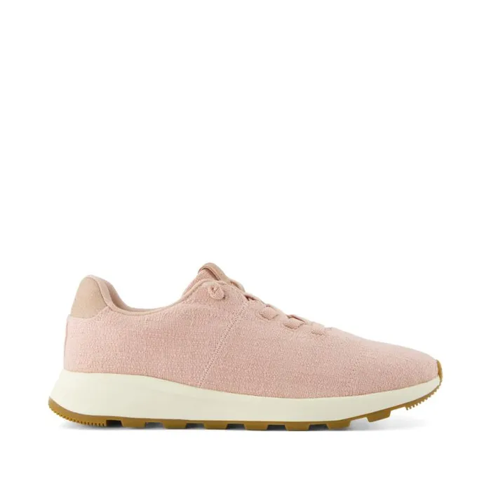 Toms Sneakers TRVL LITE Cabrillo Sneaker Water Repellent Pale Rose Two Tone Slub And Metallic Suede 8211 Women