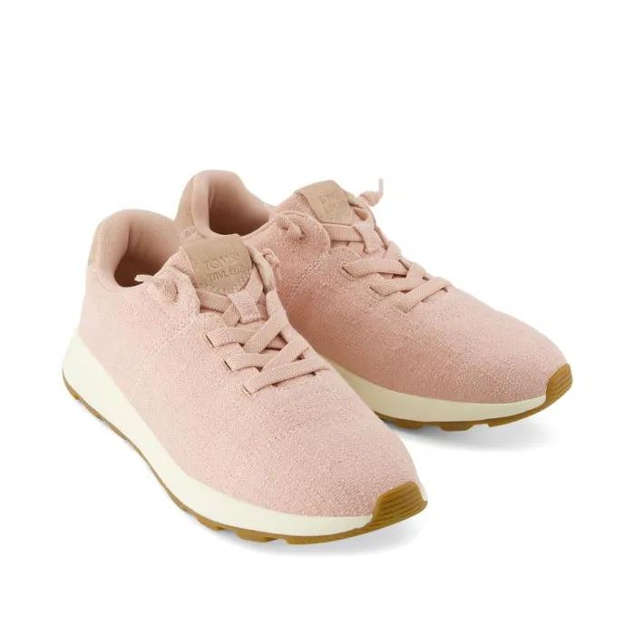 Toms Sneakers TRVL LITE Cabrillo Sneaker Water Repellent Pale Rose Two Tone Slub And Metallic Suede 8211 Women Toms Sneakers TRVL LITE Cabrillo Sneaker Water Repellent Pale Rose Two Tone Slub And Metallic Suede 8211 Women