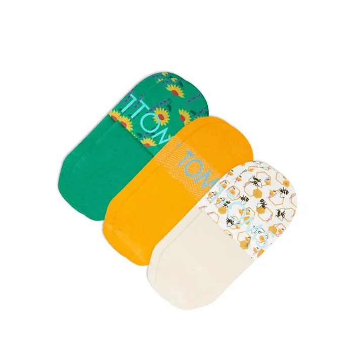Toms Socks Classic No Show Socks 3 Pack Bees 8211 Gear Toms Socks Classic No Show Socks 3 Pack Bees 8211 Gear