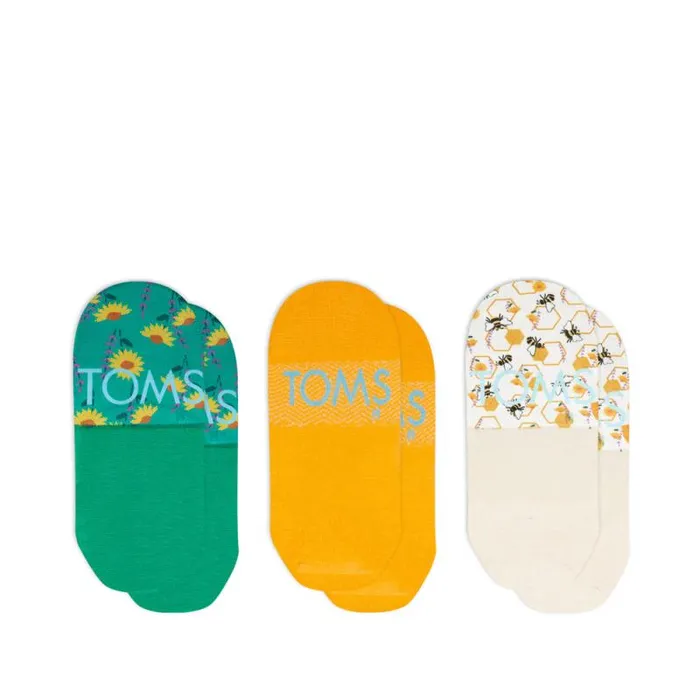 Toms Socks Classic No Show Socks 3 Pack Bees 8211 Gear Toms Socks Classic No Show Socks 3 Pack Bees 8211 Gear