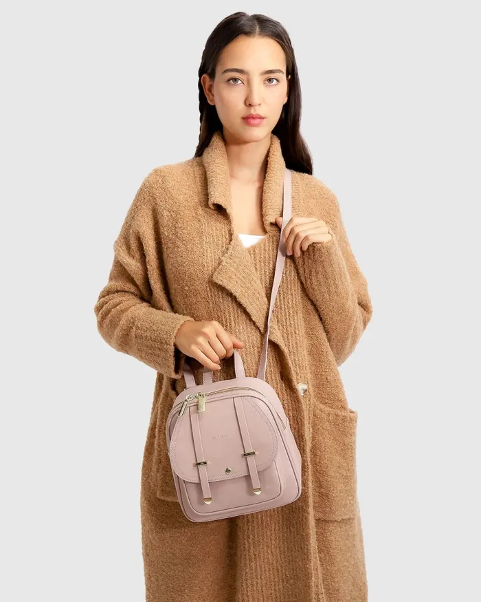 Tops Belle and Bloom Women Born To Run Sustainable Sweater Coat 8211 Light Camel
