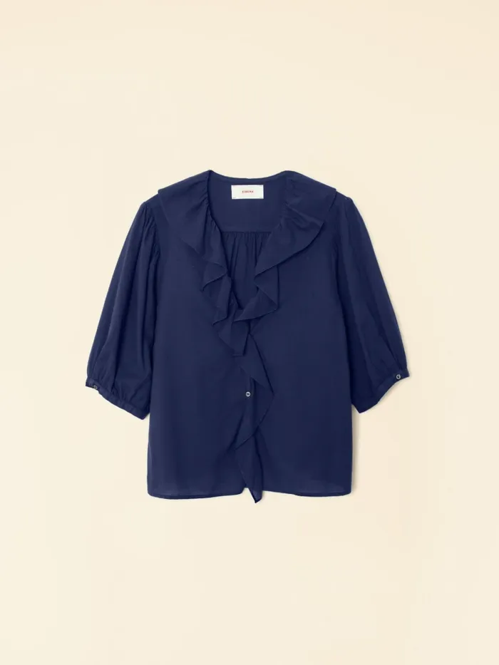 Tops Navy Caspia Top XRENA Women