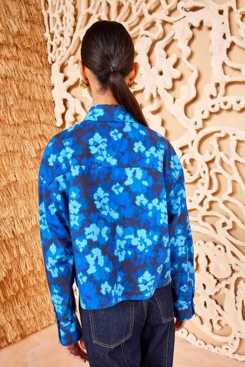 Tops Women Ulla Johnson Aria Blouse Azure Tops Women Ulla Johnson Aria Blouse Azure