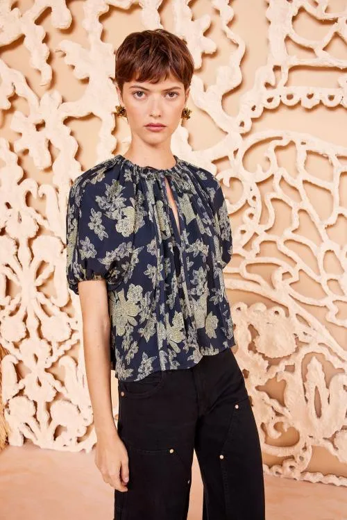 Tops Women Ulla Johnson Marcelena Top Minuit