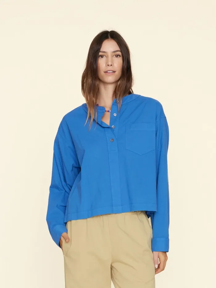 Tops XRENA Women Deja Vu Blue Nicky Top Tops XRENA Women Deja Vu Blue Nicky Top