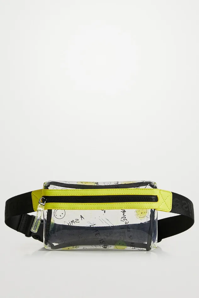 Transparent Smiley Bum Bag Women Desigual Bags