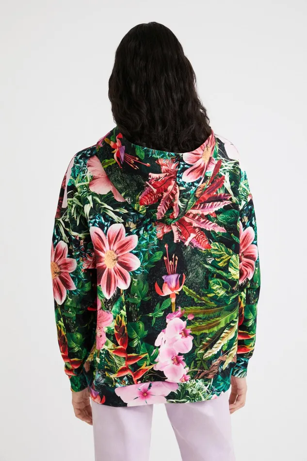 Tropical Sweatshirt Women Desigual Sweatshirts