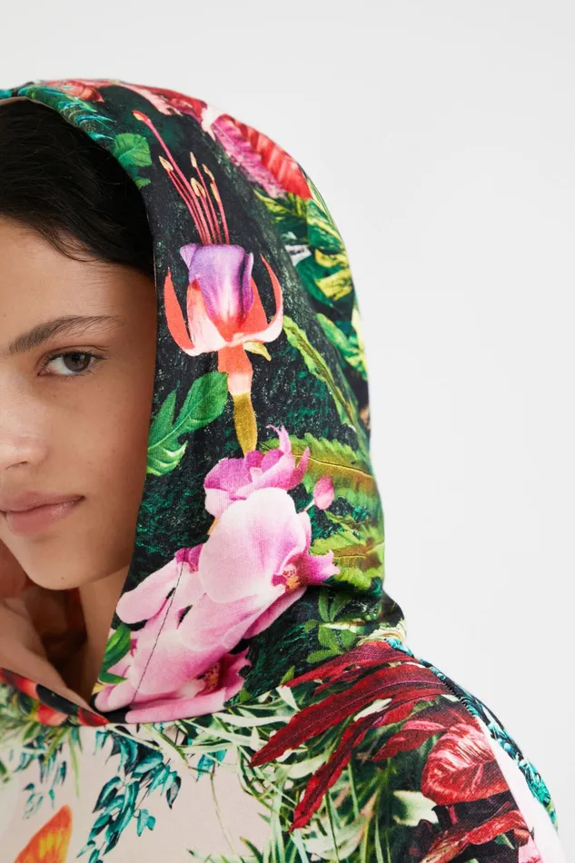 Tropical Sweatshirt Women Desigual Sweatshirts